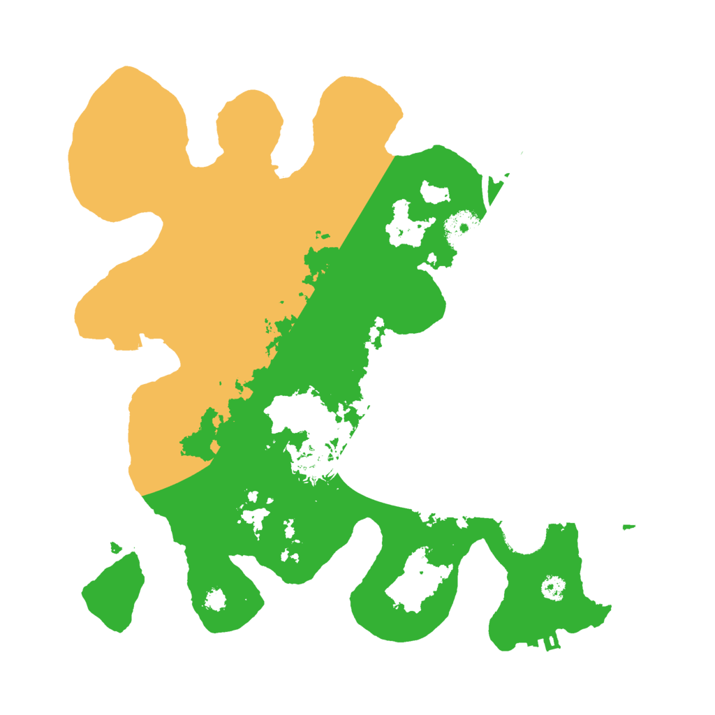 Biome Rust Map: Procedural Map, Size: 3000, Seed: 980583275