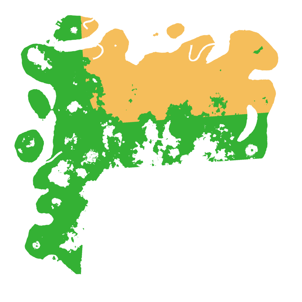Biome Rust Map: Procedural Map, Size: 4100, Seed: 14147722