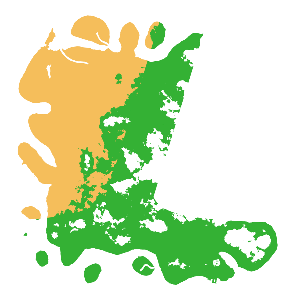 Biome Rust Map: Procedural Map, Size: 4250, Seed: 66874545