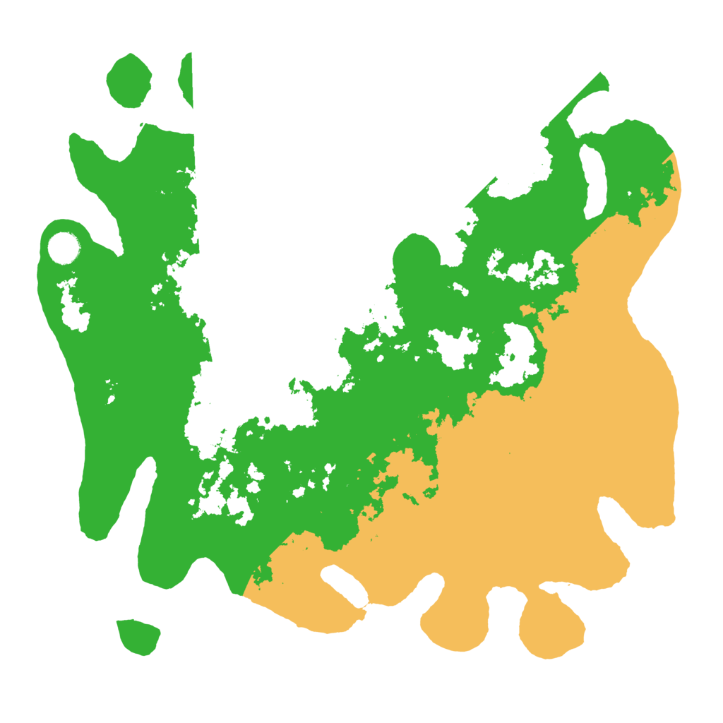 Biome Rust Map: Barren, Size: 4000, Seed: 2000