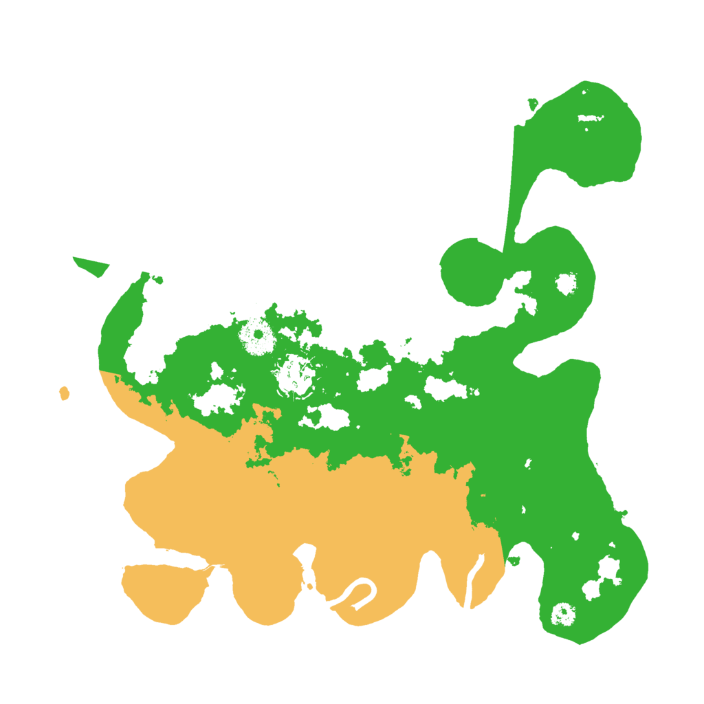 Biome Rust Map: Procedural Map, Size: 3000, Seed: 2597
