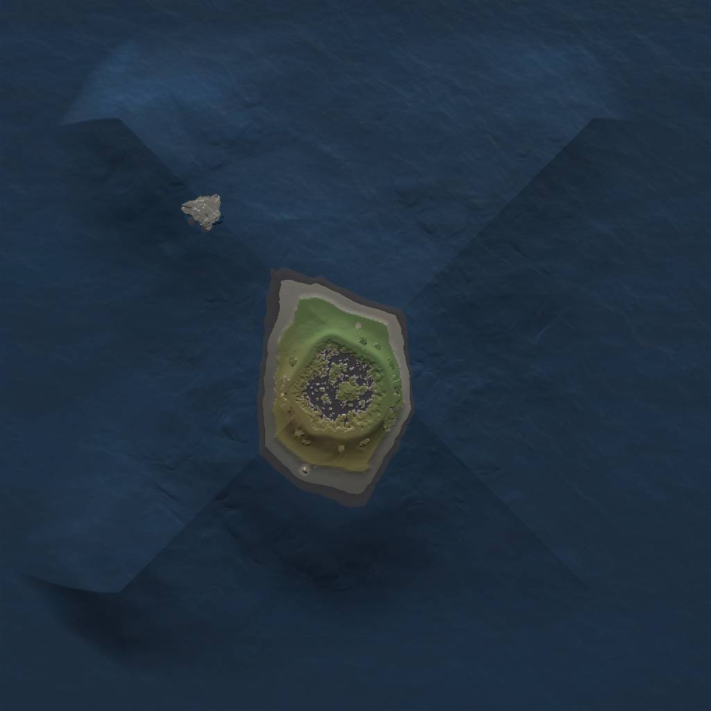 Rust Map: Procedural Map, Size: 1000, Seed: 1369420631, 3 Monuments