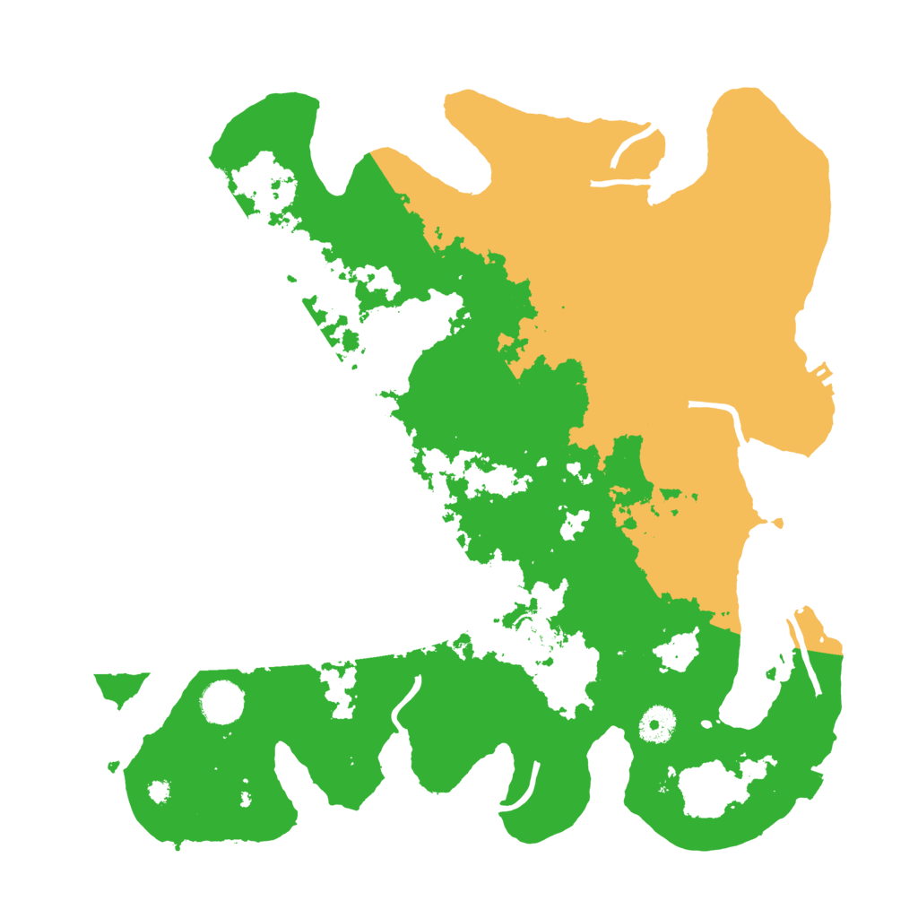 Biome Rust Map: Procedural Map, Size: 3750, Seed: 77644