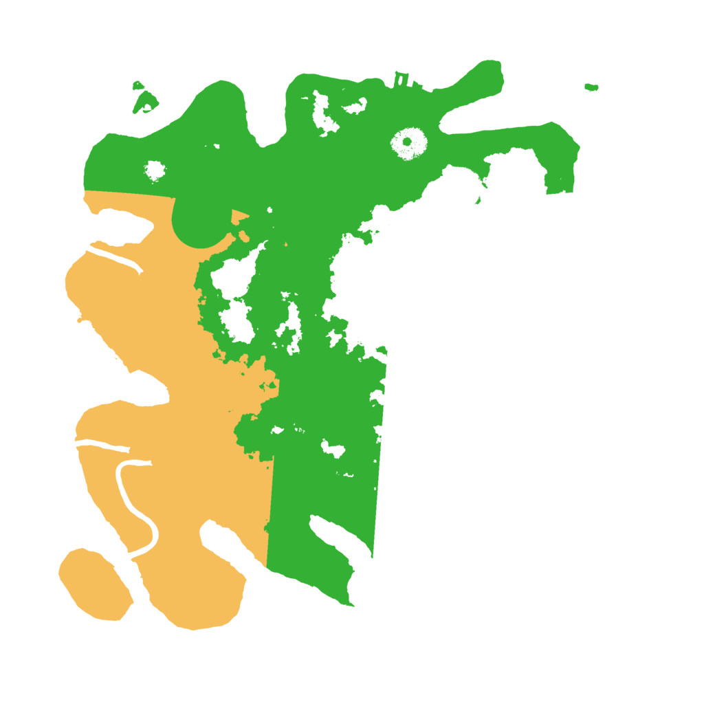 Biome Rust Map: Procedural Map, Size: 3200, Seed: 1757766830