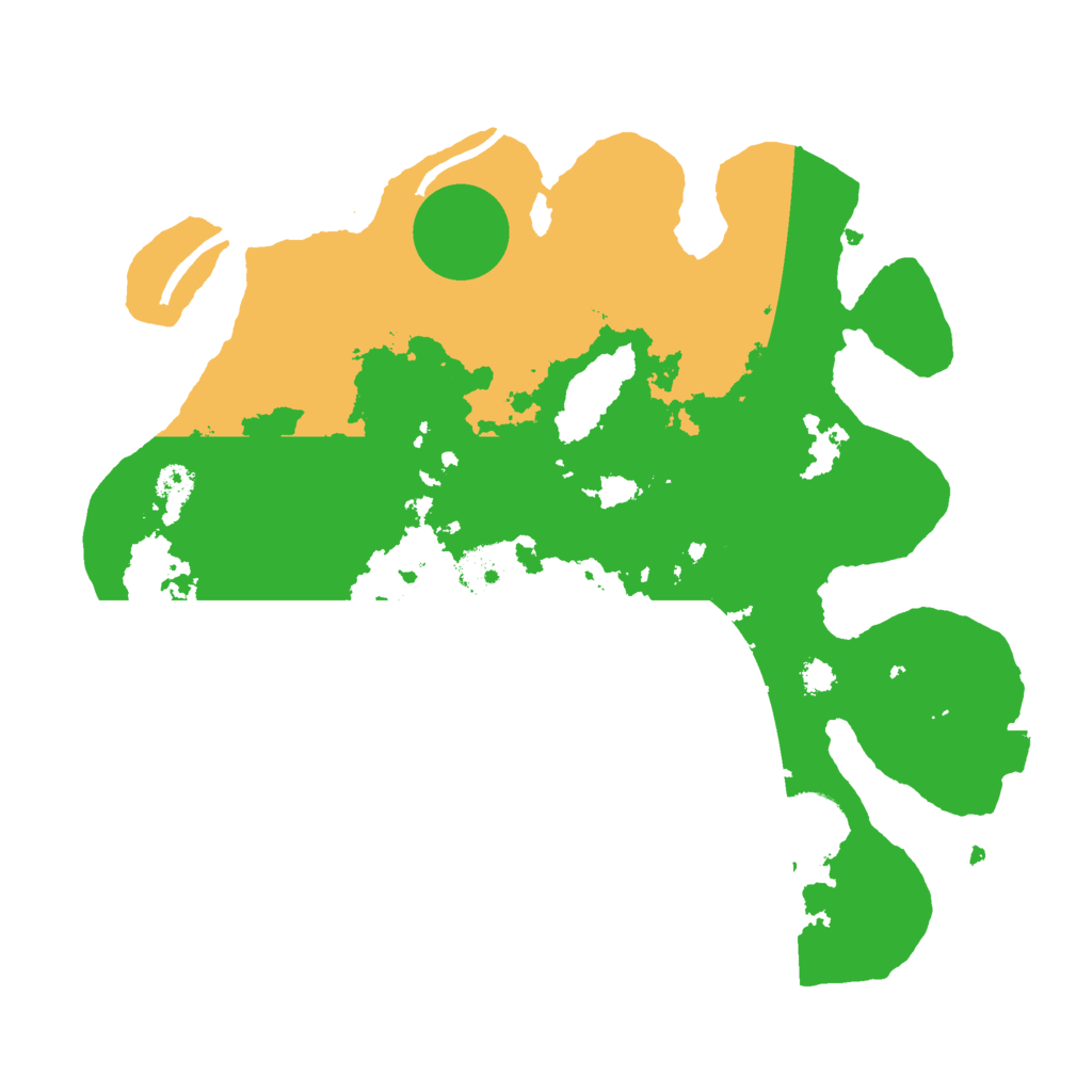 Biome Rust Map: Procedural Map, Size: 3000, Seed: 19471