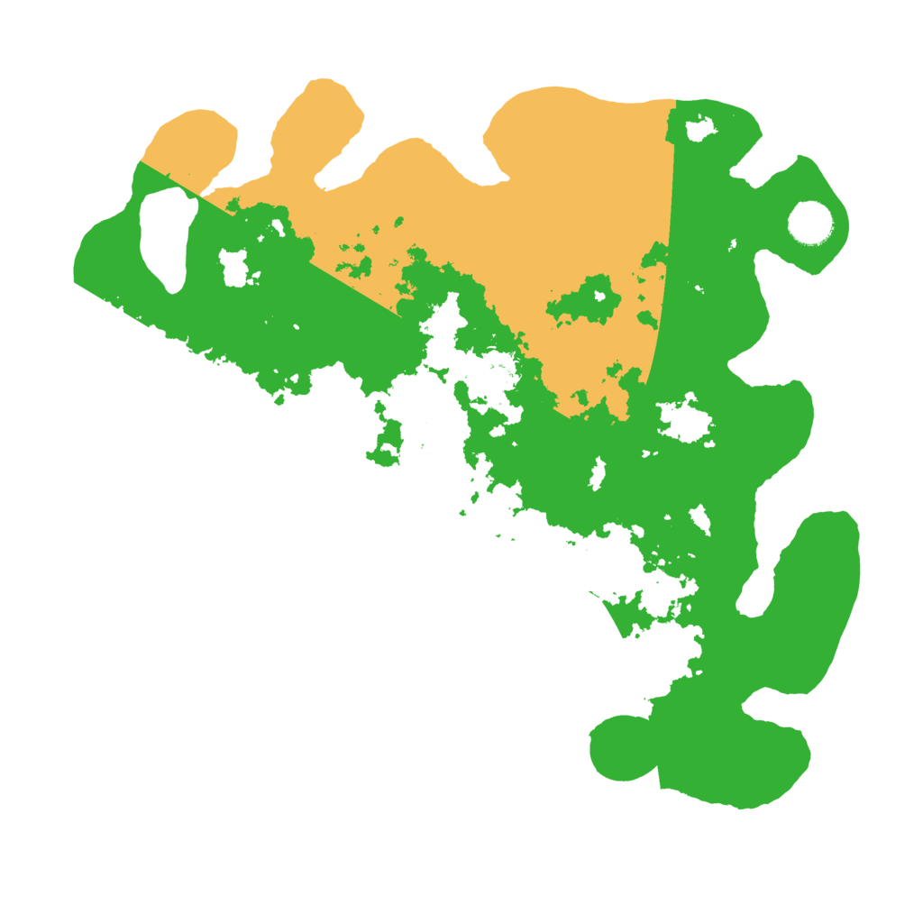 Biome Rust Map: Barren, Size: 3700, Seed: 85809089