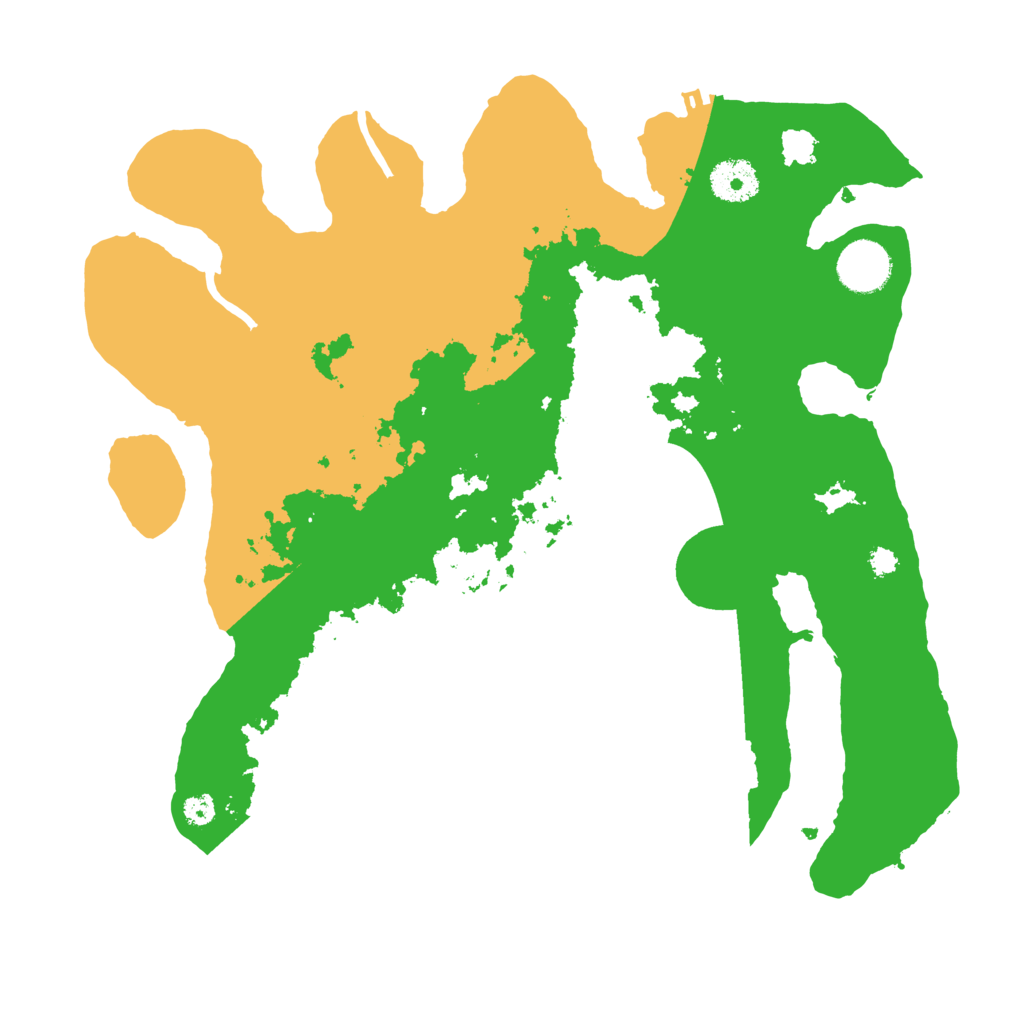 Biome Rust Map: Procedural Map, Size: 3400, Seed: 89142964