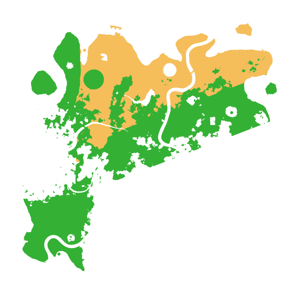 Biome Rust Map: Procedural Map, Size: 4000, Seed: 3337
