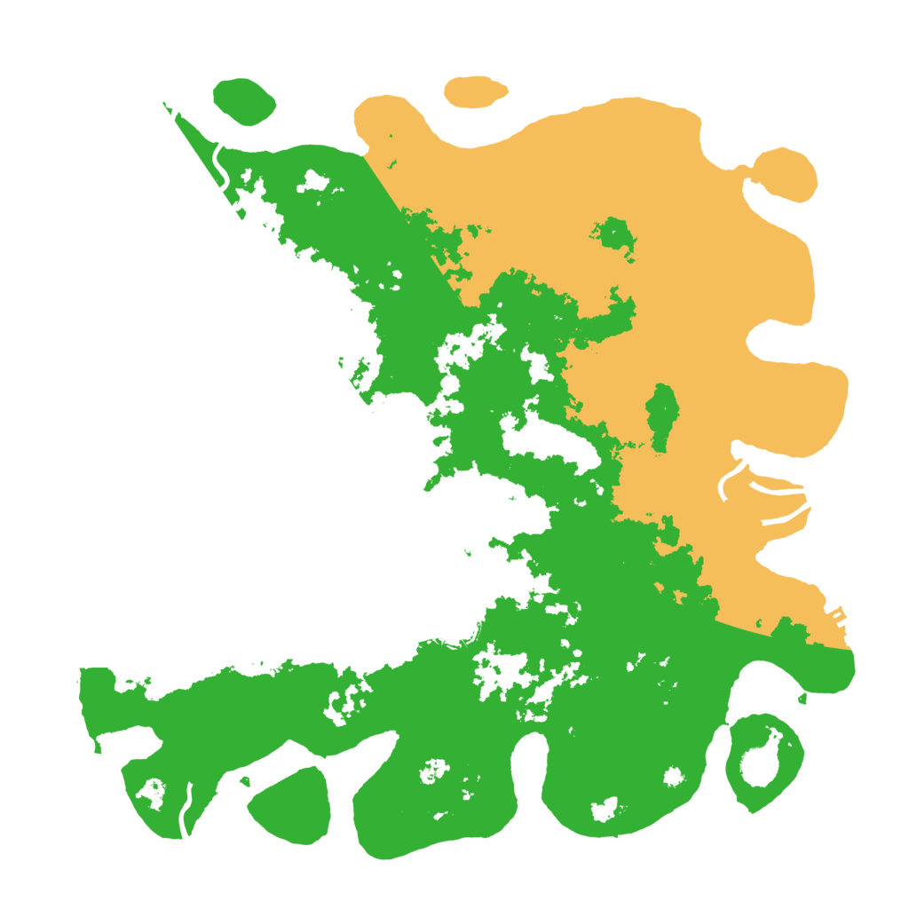 Biome Rust Map: Procedural Map, Size: 4250, Seed: 70204961