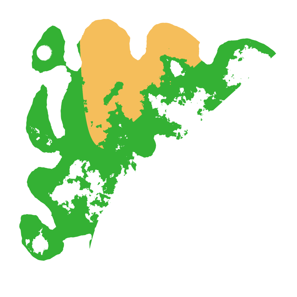 Biome Rust Map: Barren, Size: 3500, Seed: 94796119