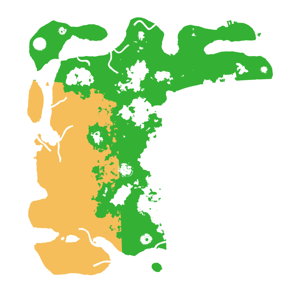 Biome Rust Map: Procedural Map, Size: 4000, Seed: 24842729