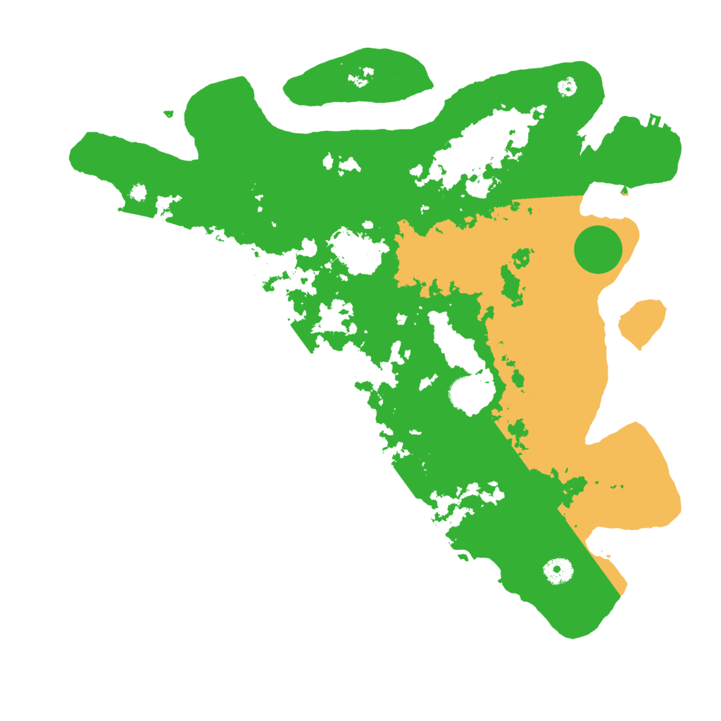 Biome Rust Map: Procedural Map, Size: 3950, Seed: 84705489