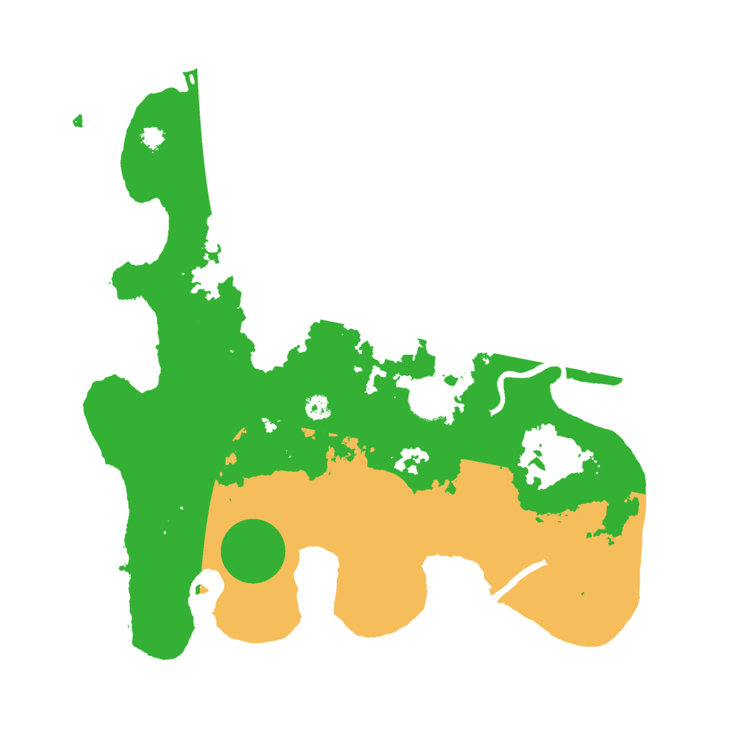 Biome Rust Map: Procedural Map, Size: 3000, Seed: 27785