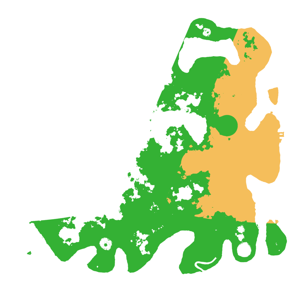 Biome Rust Map: Procedural Map, Size: 3800, Seed: 657