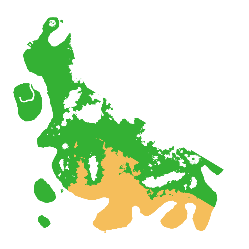 Biome Rust Map: Procedural Map, Size: 3750, Seed: 958467529