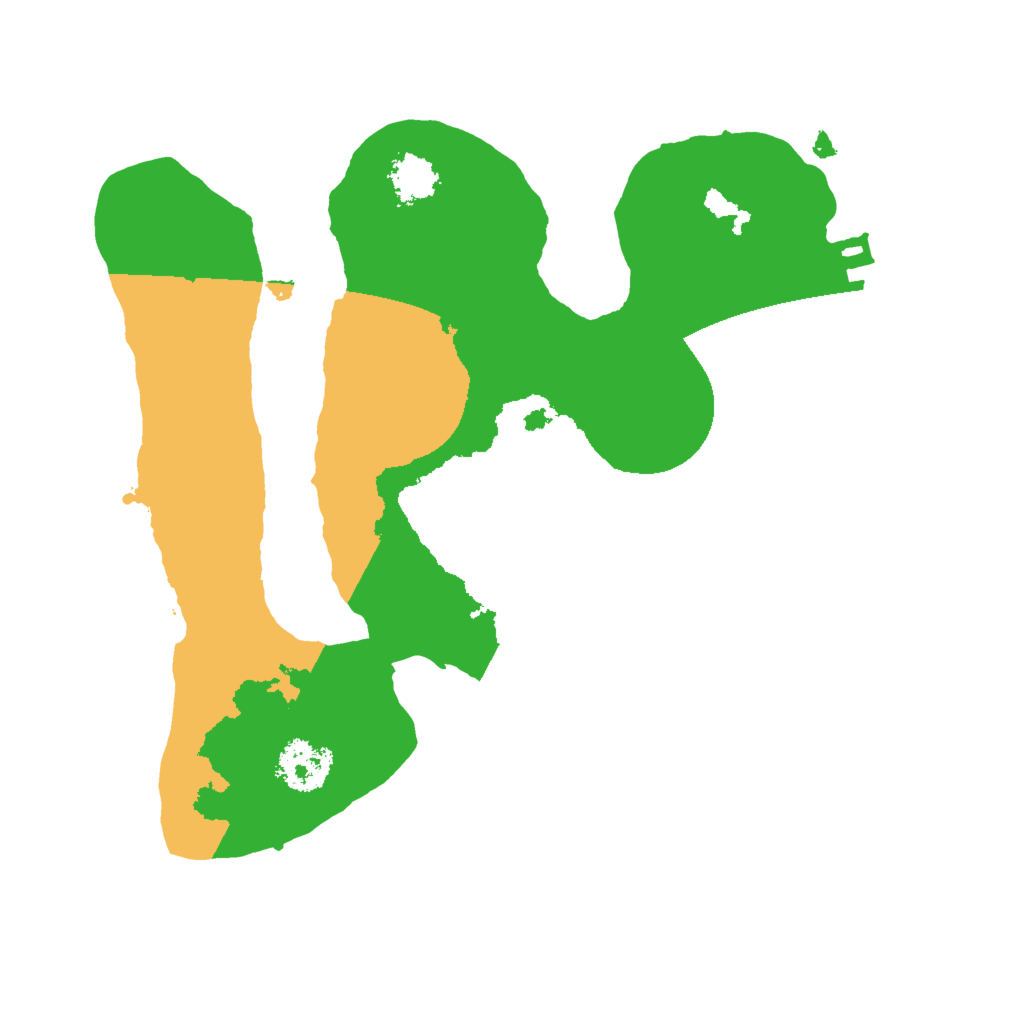 Biome Rust Map: Procedural Map, Size: 2000, Seed: 1554297186