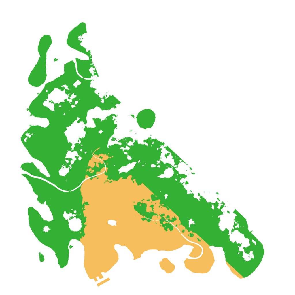 Biome Rust Map: Procedural Map, Size: 4250, Seed: 987787265