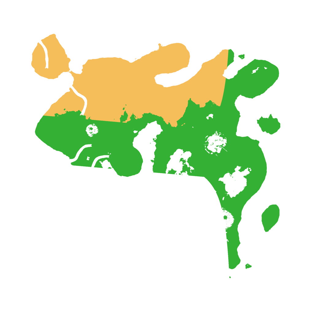 Biome Rust Map: Procedural Map, Size: 2700, Seed: 1911983812