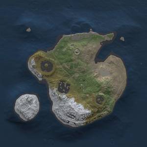Thumbnail Rust Map: Procedural Map, Size: 1750, Seed: 781737704, 5 Monuments