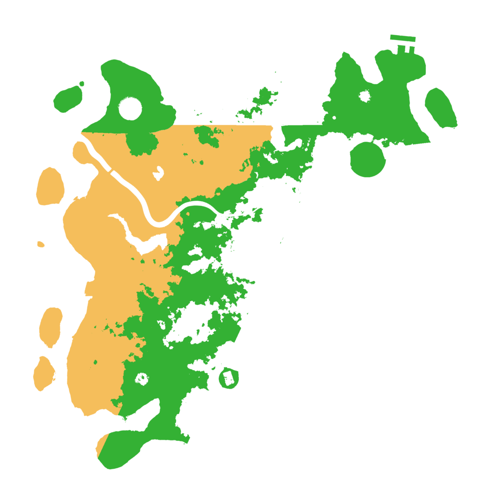 Biome Rust Map: Procedural Map, Size: 4000, Seed: 2139839491