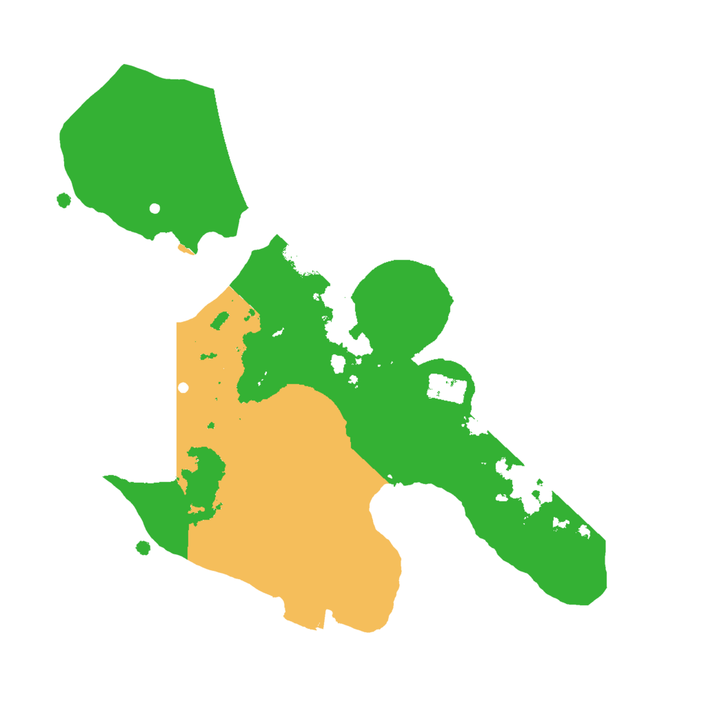 Biome Rust Map: Procedural Map, Size: 2000, Seed: 1065298468