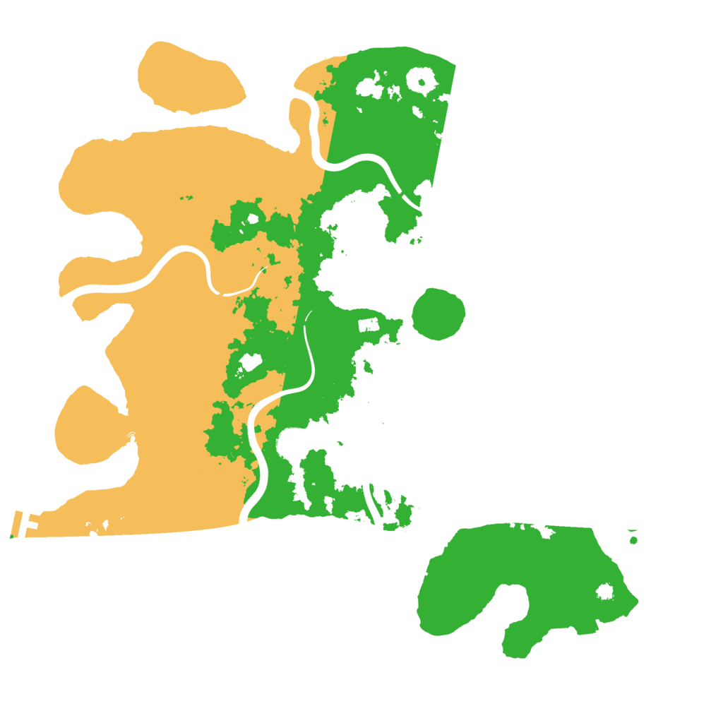 Biome Rust Map: Procedural Map, Size: 3850, Seed: 67294206