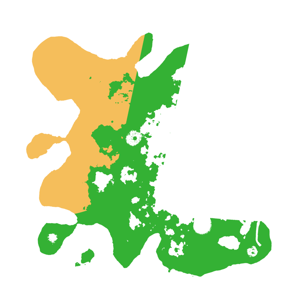Biome Rust Map: Procedural Map, Size: 3000, Seed: 23155