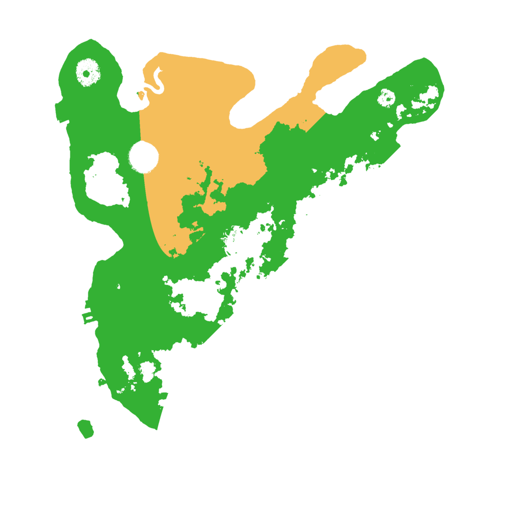 Biome Rust Map: Procedural Map, Size: 3000, Seed: 81033295