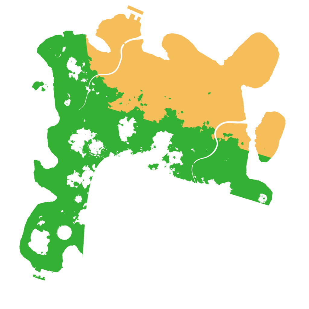 Biome Rust Map: Procedural Map, Size: 3750, Seed: 9220190
