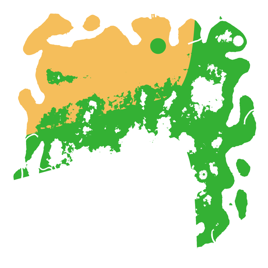 Biome Rust Map: Procedural Map, Size: 4500, Seed: 11414