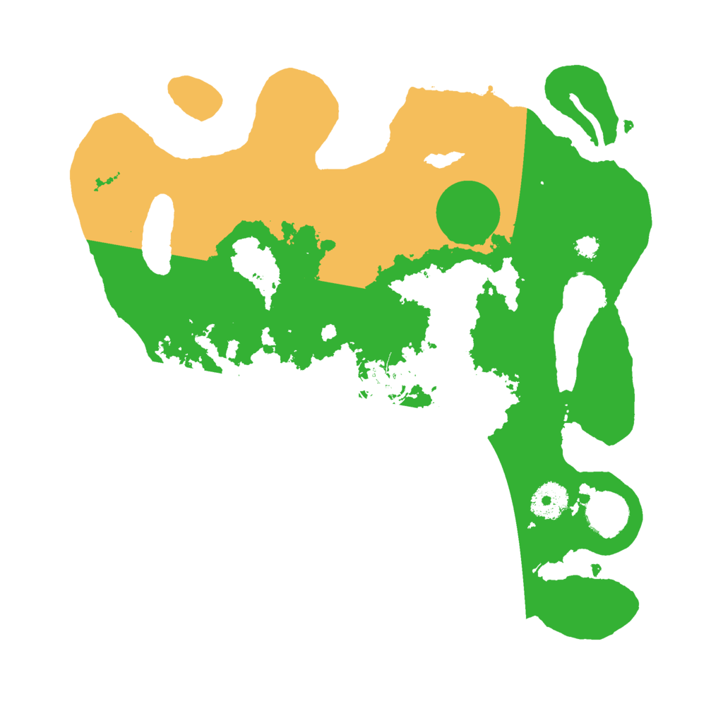 Biome Rust Map: Procedural Map, Size: 3000, Seed: 29579