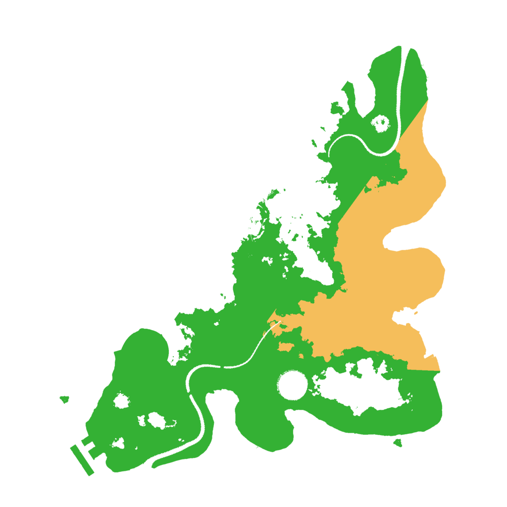 Biome Rust Map: Procedural Map, Size: 3000, Seed: 920885844