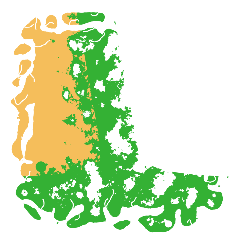 Biome Rust Map: Procedural Map, Size: 6000, Seed: 1773065878