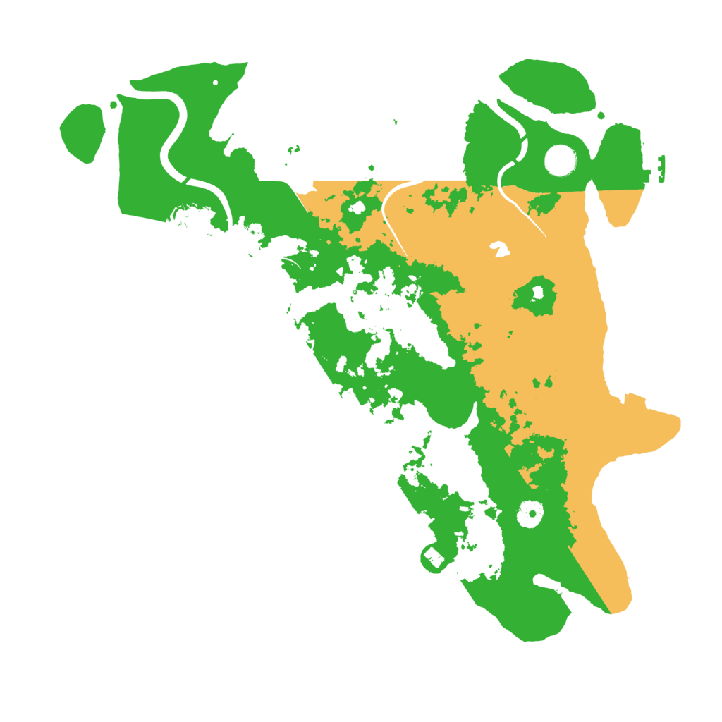 Biome Rust Map: Procedural Map, Size: 4000, Seed: 76767676
