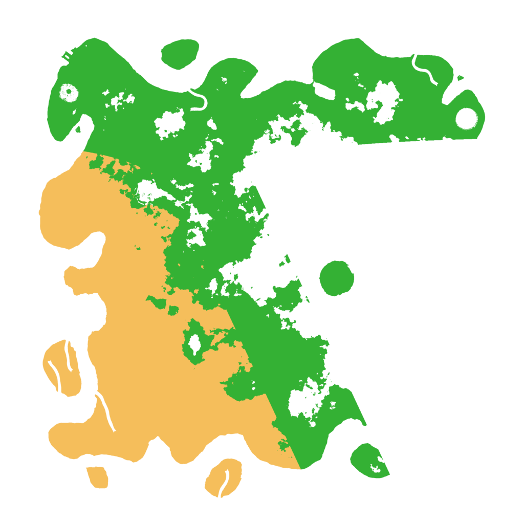 Biome Rust Map: Procedural Map, Size: 4300, Seed: 69696969