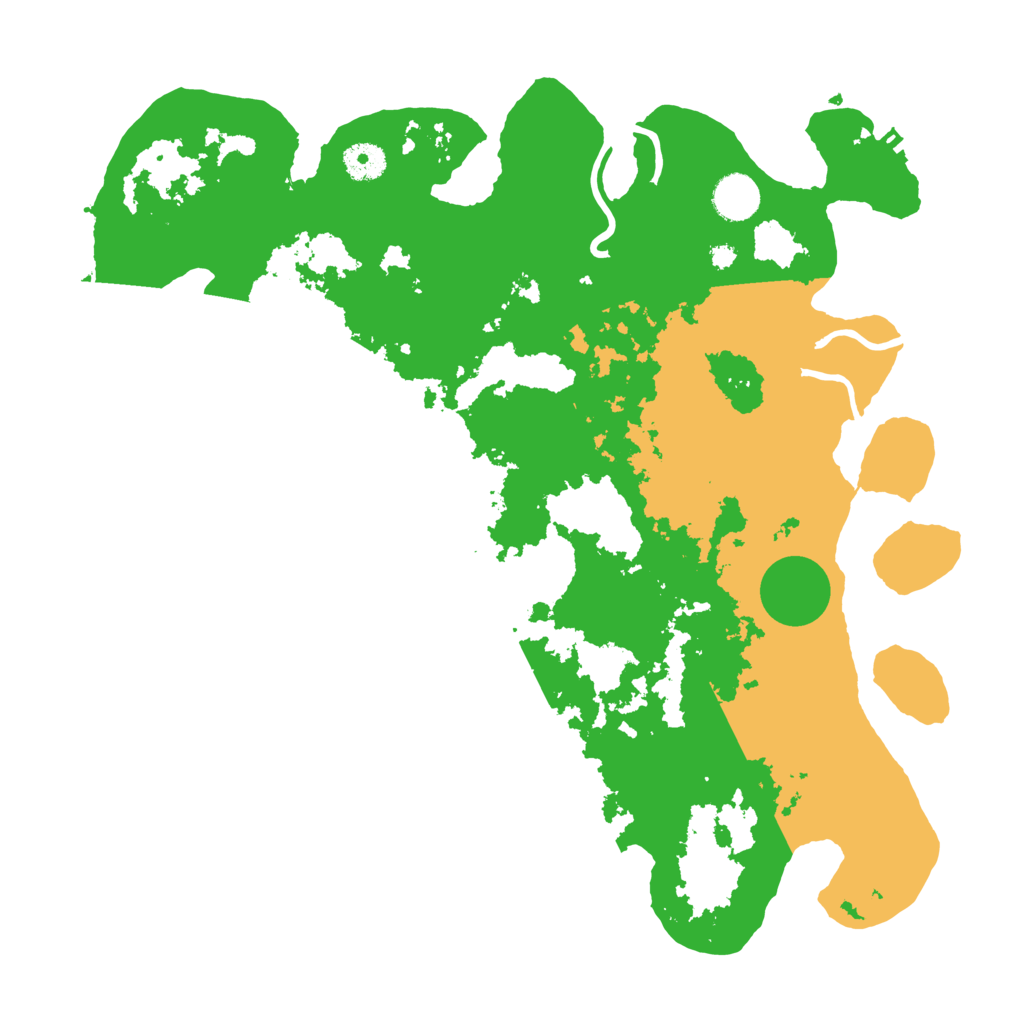 Biome Rust Map: Procedural Map, Size: 3850, Seed: 70801410