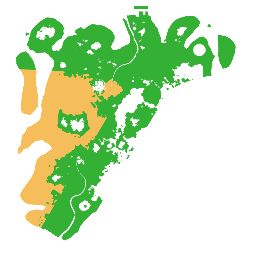 Biome Rust Map: Procedural Map, Size: 3750, Seed: 71318935