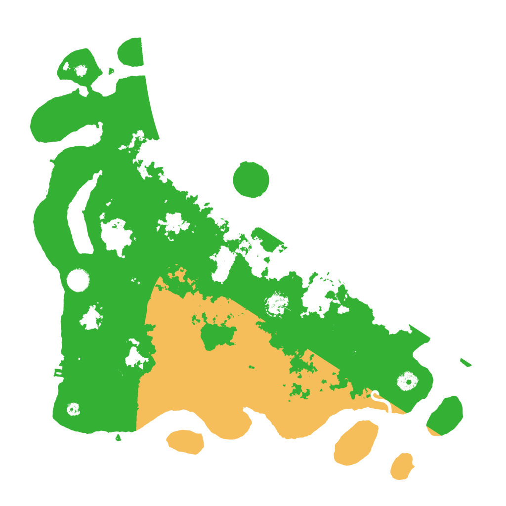 Biome Rust Map: Procedural Map, Size: 3950, Seed: 30507096