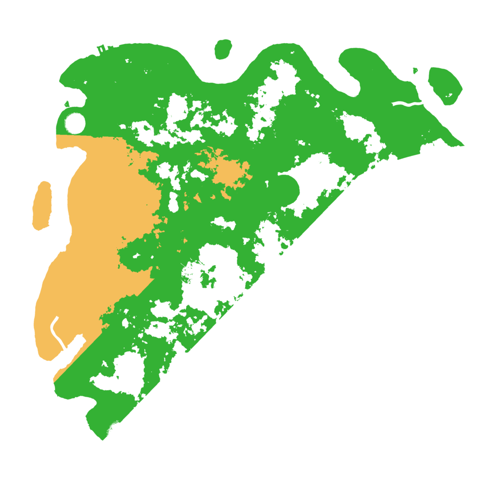 Biome Rust Map: Procedural Map, Size: 4300, Seed: 61338520