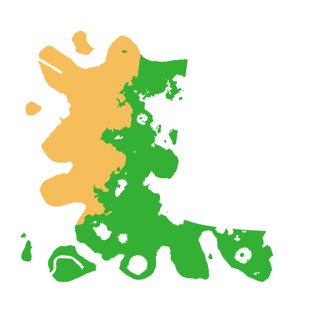Biome Rust Map: Procedural Map, Size: 3000, Seed: 733427090