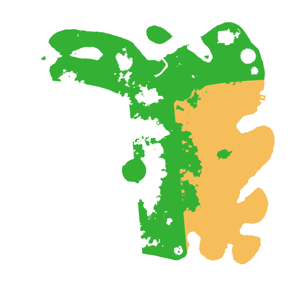 Biome Rust Map: Procedural Map, Size: 3450, Seed: 6196519