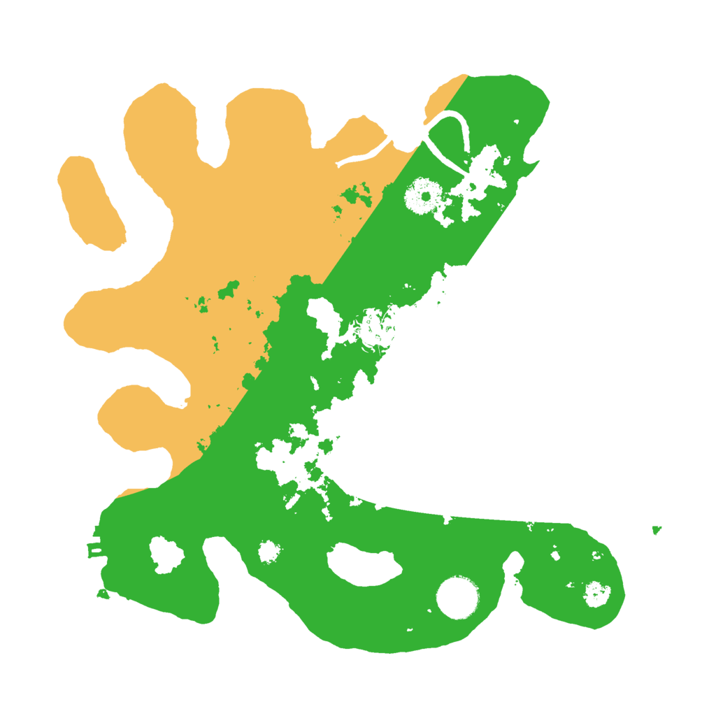 Biome Rust Map: Procedural Map, Size: 3000, Seed: 450649943