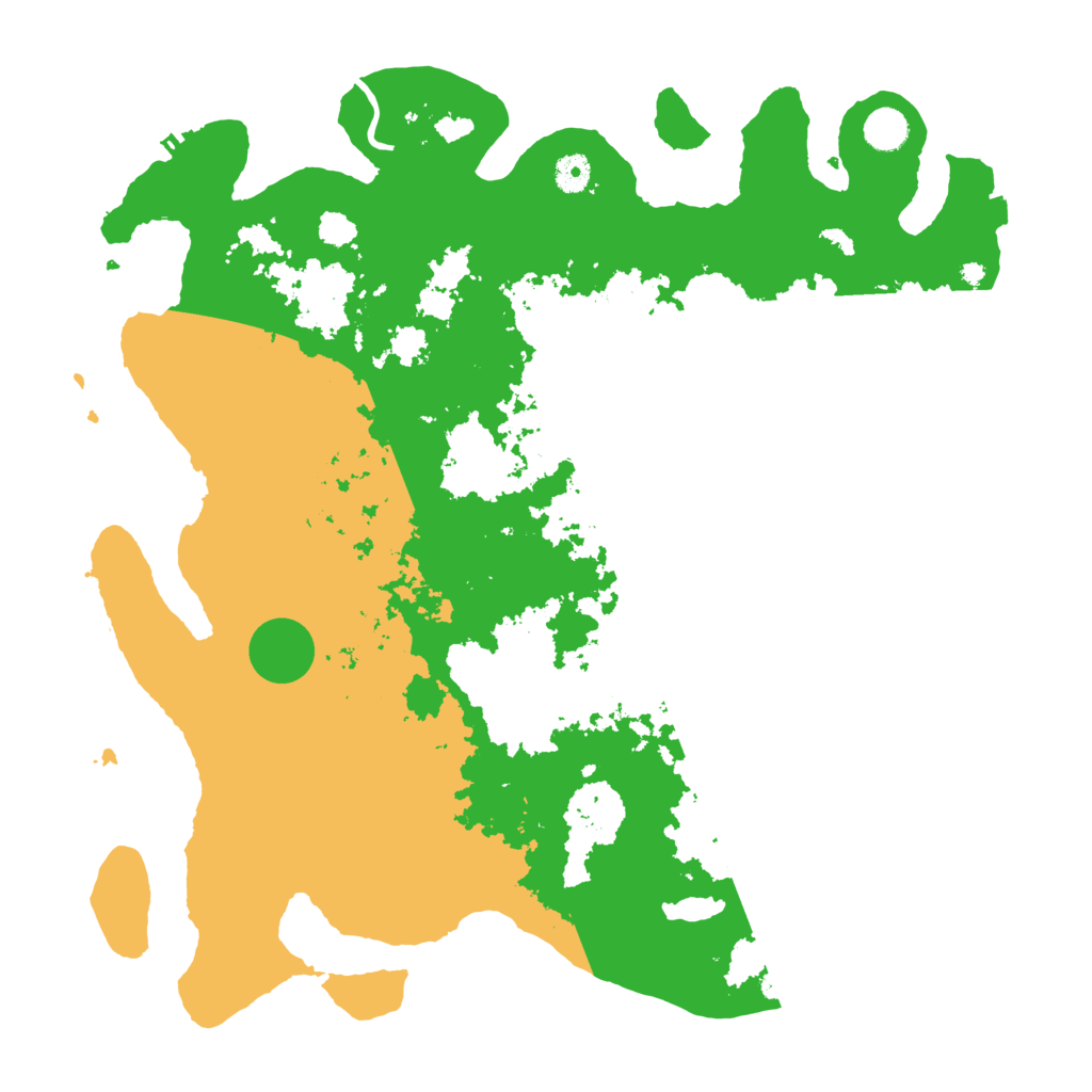 Biome Rust Map: Procedural Map, Size: 4400, Seed: 58192374