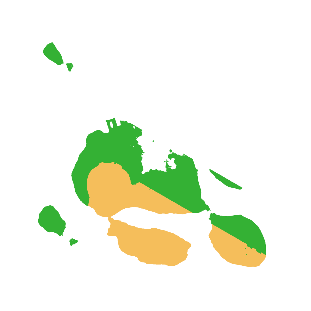 Biome Rust Map: Procedural Map, Size: 2000, Seed: 1912645724