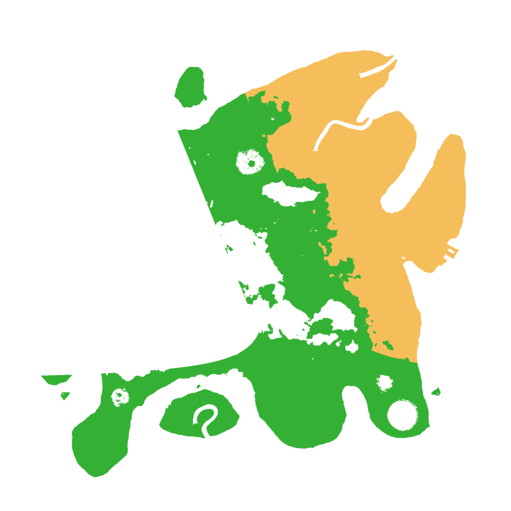 Biome Rust Map: Procedural Map, Size: 3000, Seed: 1159059790