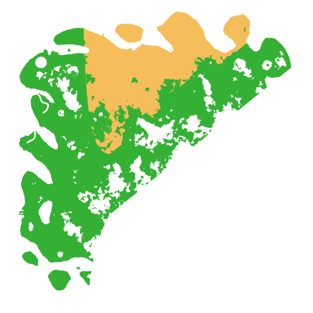 Biome Rust Map: Procedural Map, Size: 4800, Seed: 739531478