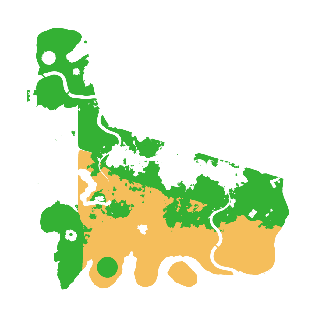 Biome Rust Map: Procedural Map, Size: 4000, Seed: 48314