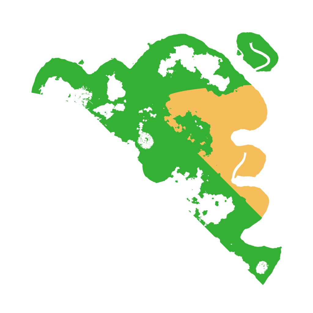 Biome Rust Map: Procedural Map, Size: 3000, Seed: 91680894