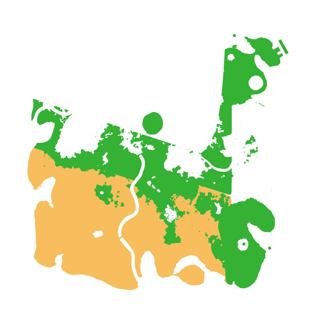 Biome Rust Map: Procedural Map, Size: 4000, Seed: 74649290