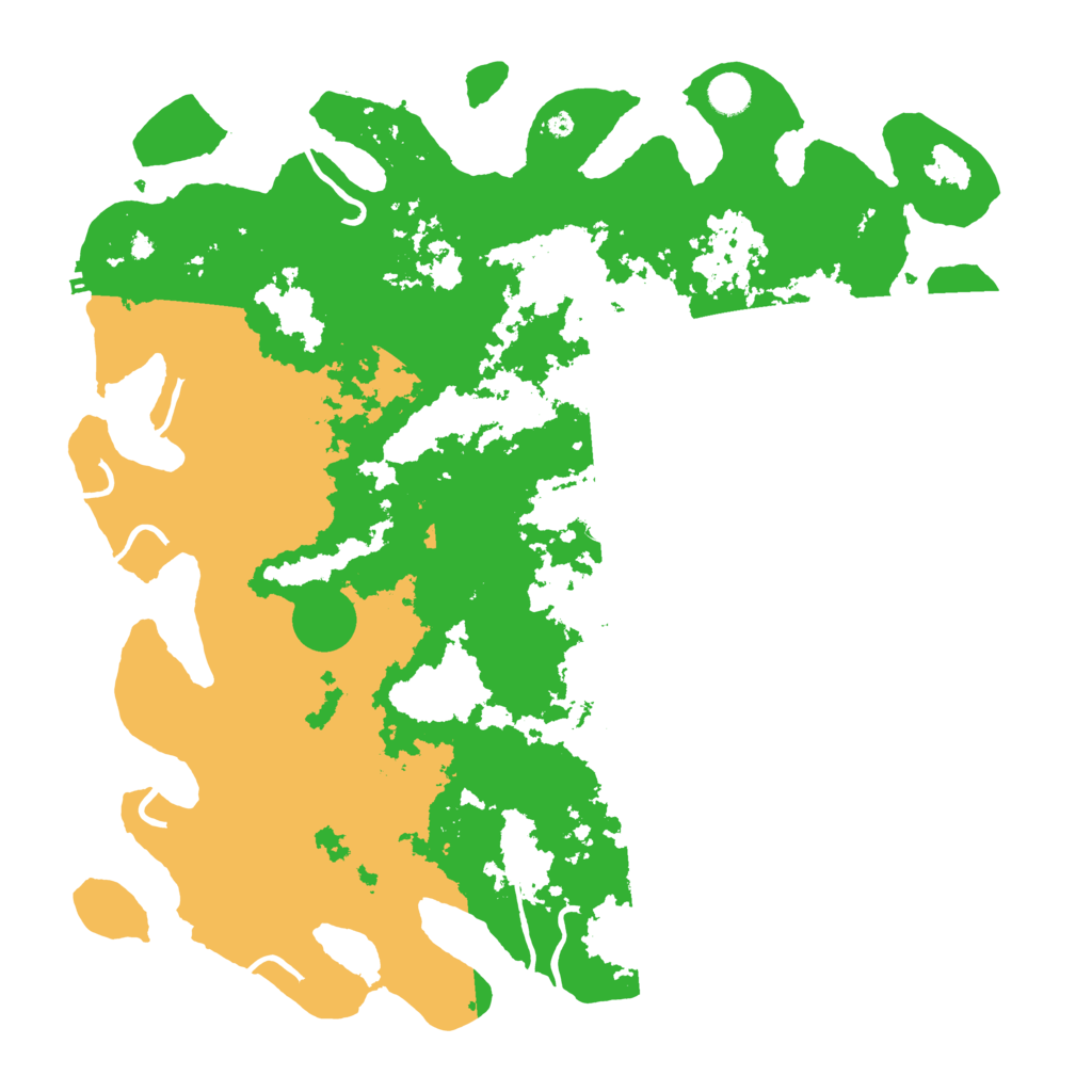 Biome Rust Map: Procedural Map, Size: 4500, Seed: 4982357